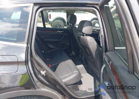 2017 BMW X3 Sdrive28I from USA, damaged, VIN 5UXWZ7C38H0V87525